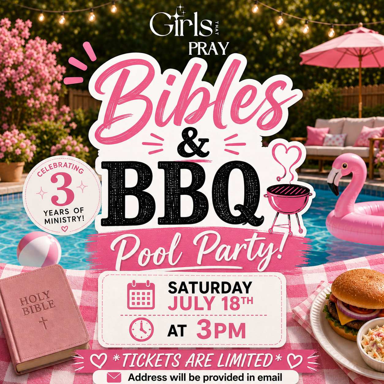 Bibles & BBQ Pool Party Las Vegas