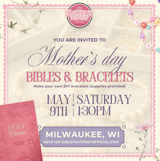 Milwaukee Mothers Day Bibles & Bracelets